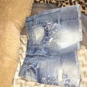 Jean shorts